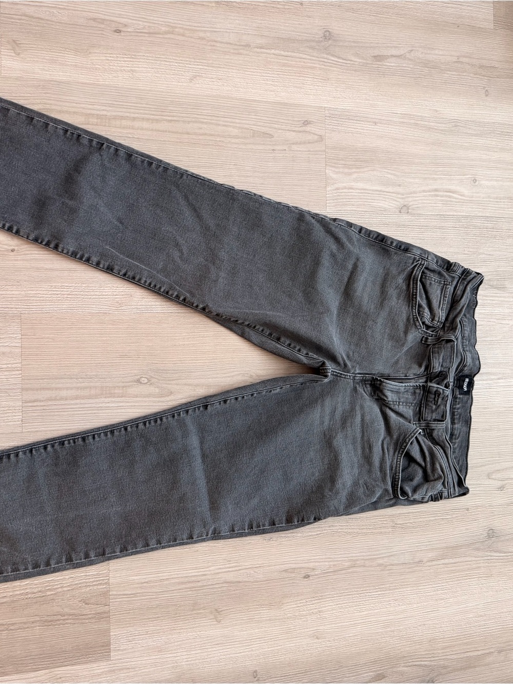 Hudson Jeans Men’s Slim Straight Gray Jeans